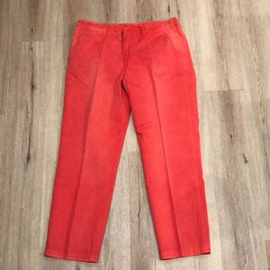 Red Polo chinos